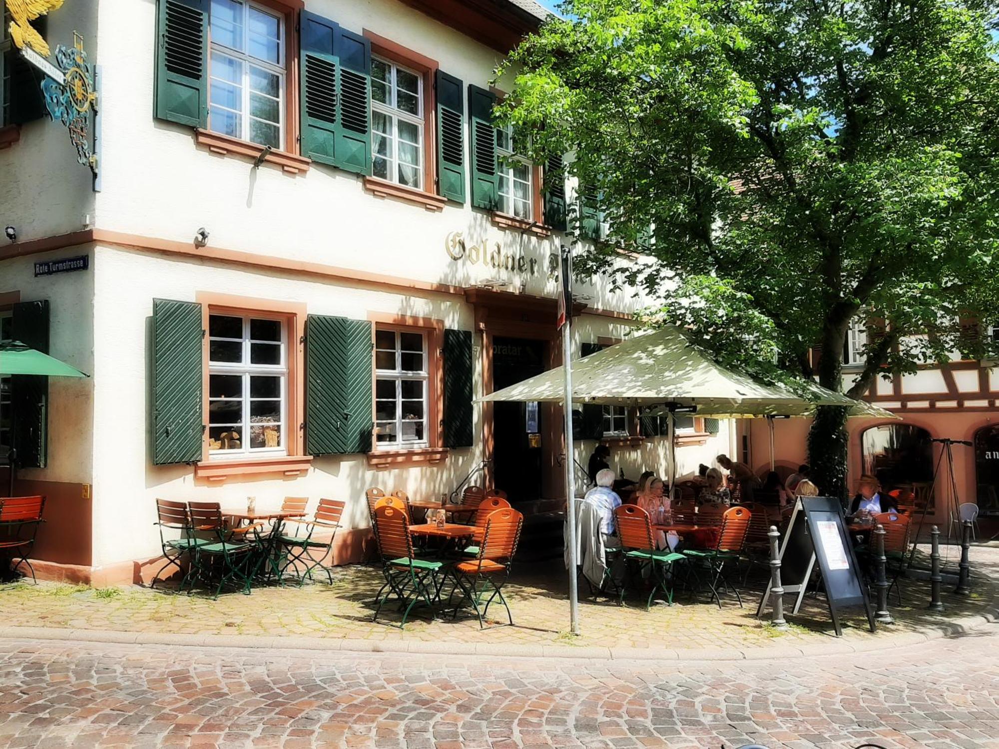 Historischer Adelshof Am Marktplatz, Atelier 70 M² Weinheim Exteriör bild