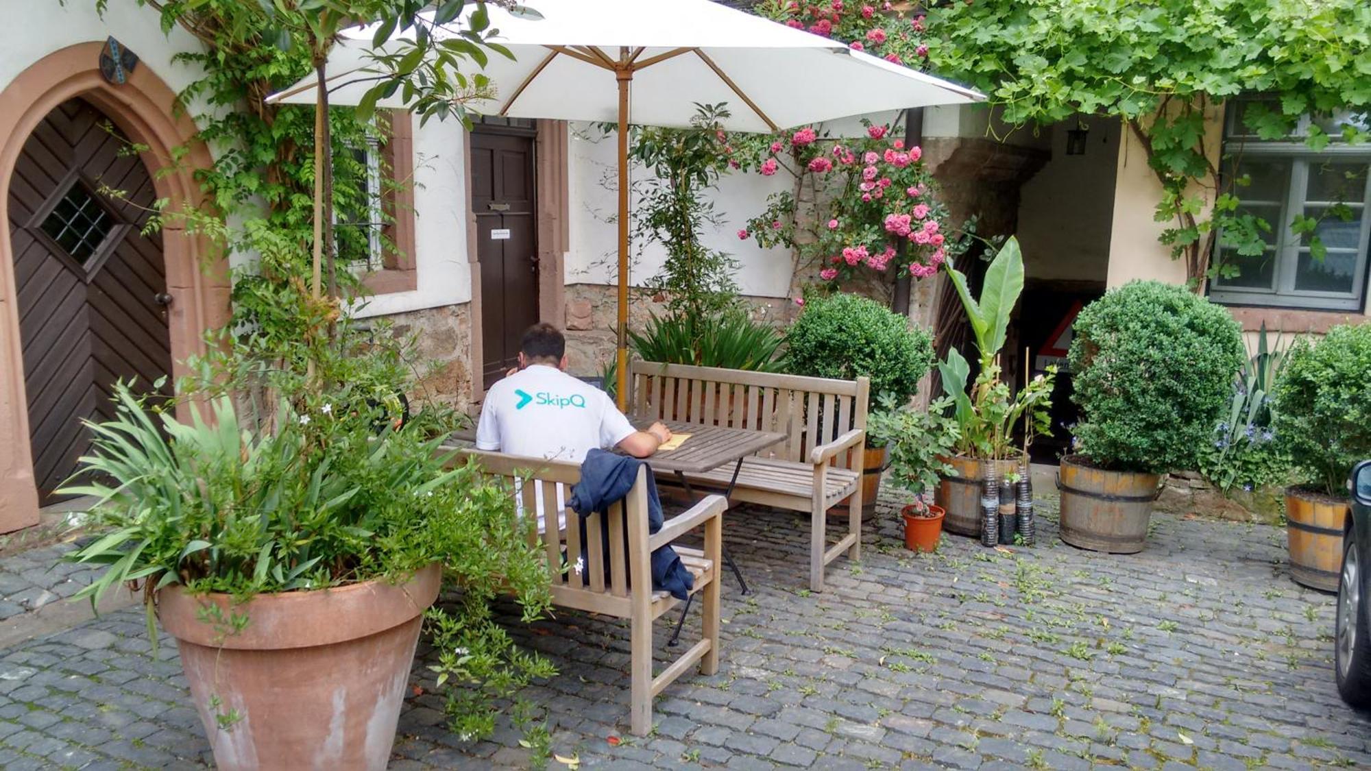Historischer Adelshof Am Marktplatz, Atelier 70 M² Weinheim Exteriör bild